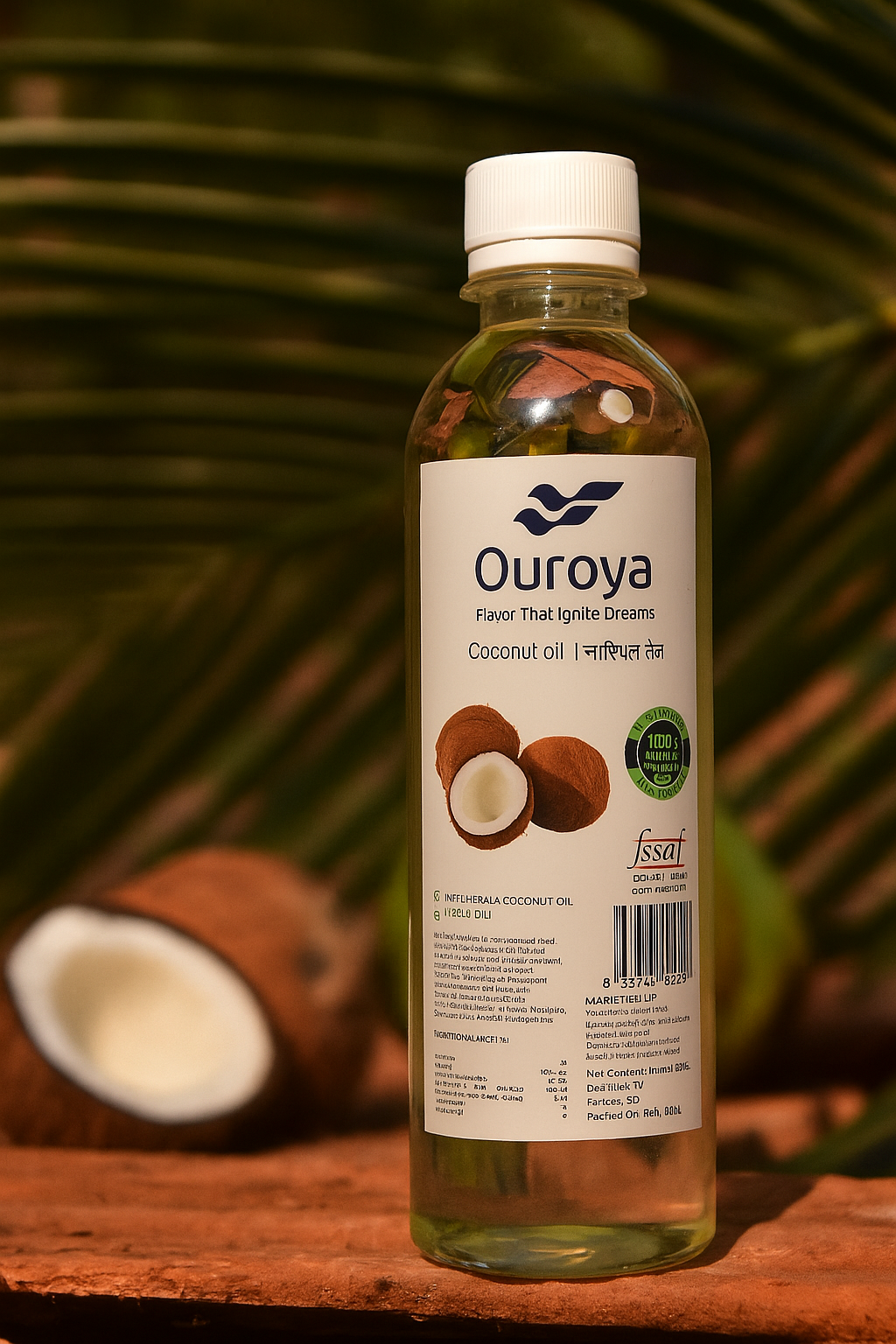 Kerala Coconut Oil | 100% Pure & Cold-Pressed | Unrefined, Edible Grade | For Hair, Skin & Cooking
