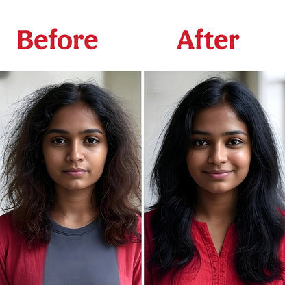 Kerala Ayurvedic Herbal Hair Oil – 23 Herbs | Coconut Oil for Hair Growth, Hair Fall Control & Dandruff – Natural Hair Treatment